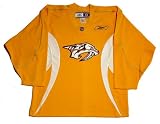 Nashville Predators Reebok Gold Authentic Practice Jersey