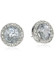 Juicy Couture Crystal Pave Stone Stud Earrings