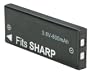 UltraLast ULBP800S Digital Camera Battery Pack for Kyocera BP-800S, Sharp AD-S30BT, Kenwood NB-L11, Konica Minolta DR-LB1