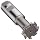 Niagara Cutter TS109 T-Slot Shank Type Cutter, High Speed Steel, Uncoated (Bright), Weldon Shank, 10 Helix Angle, 1-1/2" Cutter Diameter, 8 Tooth, 1/4" Width