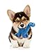 goDog Dinos Bruto with Chew Guard Technology Durable Plush Dog Toy, Small, Blue