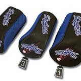 Los Angeles Dodgers MLB 3 piece Golf Headcover set