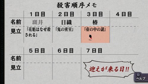 雨格子の館 PORTABLE 一柳和、最初の受難
