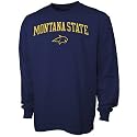 adidas Montana State Bobcats Navy Blue In Play Long Sleeve T-shirt
