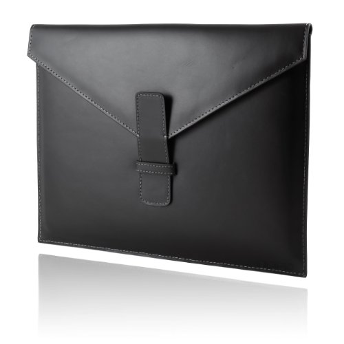 Incipio Premium Leather Sleeve for iPad – Black: Leder Umschlag-Hülle mit Lasche