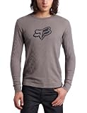 Fox Men's Nothing to it Thermal Shirt, Grey, X-Large
