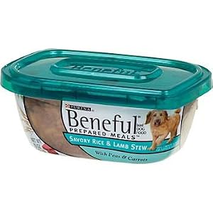 Beneful Prepared Meals Savory Rice and Lamb Stew Dog Food 10 oz.