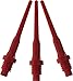 Viper Dart Accessory: Tufflex II 2BA Thread Soft Tip Dart Points, Red, 100 Pack