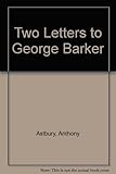 Two letters to George Barker