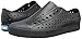 Native Shoes, Jefferson, Lightweight Sneaker for Adults, Jiffy Black/Jiffy Black, 6 M US Women/4 M US Men