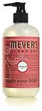 Mrs. Meyer's Clean Day Liquid Hand Soap, Rhubarb, 12.5 Fluid Ounce (Pack of 2)