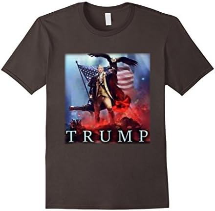 Men's Donald J. Trump Presidential Election Funny Political Shirt XL Asphalt