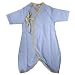 Organic Cotton Kimono - Blue - 0-3 Months