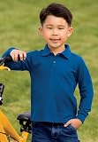 Youth Silk Touch Long Sleeve Sport Shirt