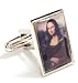 Mona Lisa Cufflinks - Art Themed Formal Wear - Cufflinks
