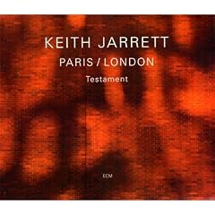 Keith Jarrett - Paris / London - Testament  cover 