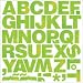 Basic Grey Lime Rickey Cardstock Stickers 12