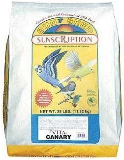 Sun Seed Company BSS52010 Vita Mix Daily Diets for Canary, 2.5-Pound by Vitakraft Sunseed