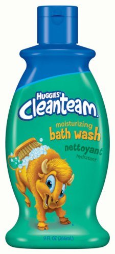Huggies Cleanteam Tear-Free Moisturizing 9-ounces (266ml)
