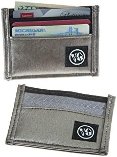 VIATOR GEAR RFID ARMOR Half Wallet - Made in the USA - Milano Silver