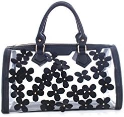 Pink Cosmo Jelly Transparent Flower Petals Satchel