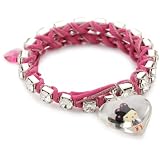 Harajuku Lovers Lucite Girls Pink Crystal Wrap