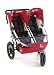BOB Stroller Strides Fitness Stroller Duallie in Red Image
