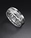 Triton Tungsten Carbide TC850 Wedding Ring with Mother of Pearl Inlay 11-2798C