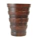 Handmade Mango Wood Decorative Vase With Striking Multi-tier Design