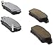 Centric 105.0995 Posi-Quiet Ceramic Brake Pad with Shims