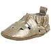 Robeez Infant/Toddler Sandal Slip-On,Soft Gold,0-6 Months (US Infant 0-3 M)