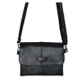 Mini Leather Cross Body Fashion Bag Black