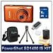 Canon PowerShot SD1400 IS Digital ELPH (Orange) 4182B001, 14.1 Megapixel, 4x 28-112 mm Zoom Lens, 2.7