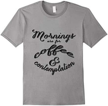 Men's Coffee Shirt Stranger Shirt 2XL Slate