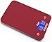 Ozeri Touch II Digital Kitchen Scale with Microban Antimicrobial Product Protection, 18 lb, Red Engine
