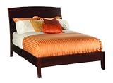 Zocalo 5802K Espresso Milano Milano Sleigh Bed Calking