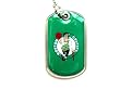 Boston Celtics Dog Tag Domed Necklace Charm Chain Nba