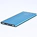 Ultra Slim Dual USB Ports Portable External Power Bank Charger 20000mAh for iPhone 6 6s Plus 5s 5se Samsung Galaxy S7 S6 S5 HTC … (Blue)