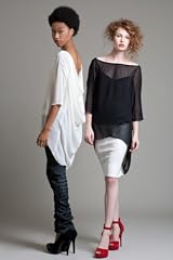 BL3151 Drape Back Top with Cami