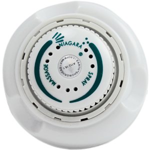 Niagara 2.0 GPM Handheld Showerhead with massage - White
