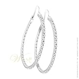 STUDIO 925: *HULA HOOP IN-AND-OUT STONE EARRINGS BY WILLOW*