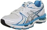 Asics Gel-Kayano 18 Women Laufschuhe white-island blue-black - 41,5