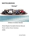 Mistubishi "Jeep" Diesel English Service Manual 4DR5
