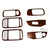 01 02 03 04 Honda Civic Coupe Dash Trim Overlay Kit- Regal Burl Finish 904001-RB 