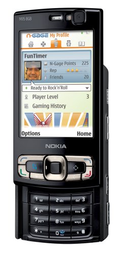 Nokia N95 (8GB) Sim Free Mobile Phone - Black