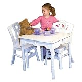 Melissa & Doug Deluxe Wooden Table & Chairs Set