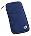 Blackcell Multi-Purpose/passport Case/Bag/Holder/Organizer for Card Money Ticket (dark Blue)