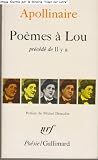 Po�mes � Lou (pr�c�d� de Il y a)