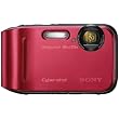 Sony TF1 Waterproof Digital Compact Camera - Red (16MP, 4x Zoom)