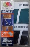 41tbry48u9L. SL160  Fruit of the Loom 2 Pack Mens Active Ringer Trunk Briefs 2PARTRC